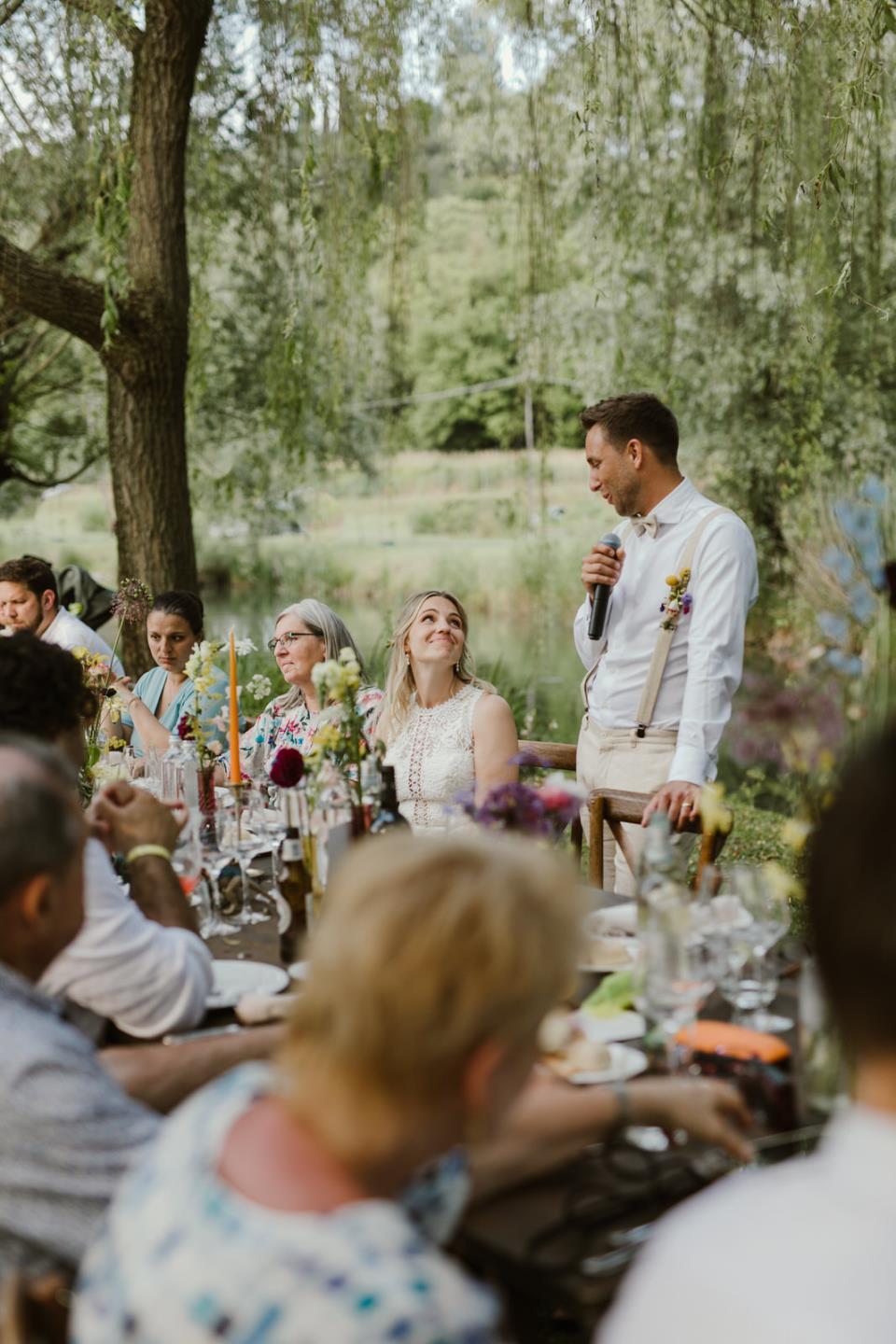 groom speech | Laura Stramacchia | Wedding Photography