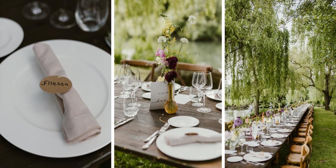 detail wedding table setting | Laura Stramacchia | Wedding Photography