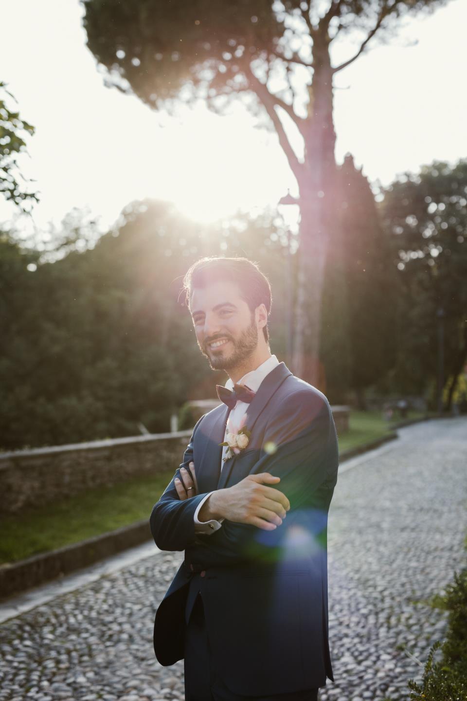 groom portrait | Laura Stramacchia | Wedding Photography